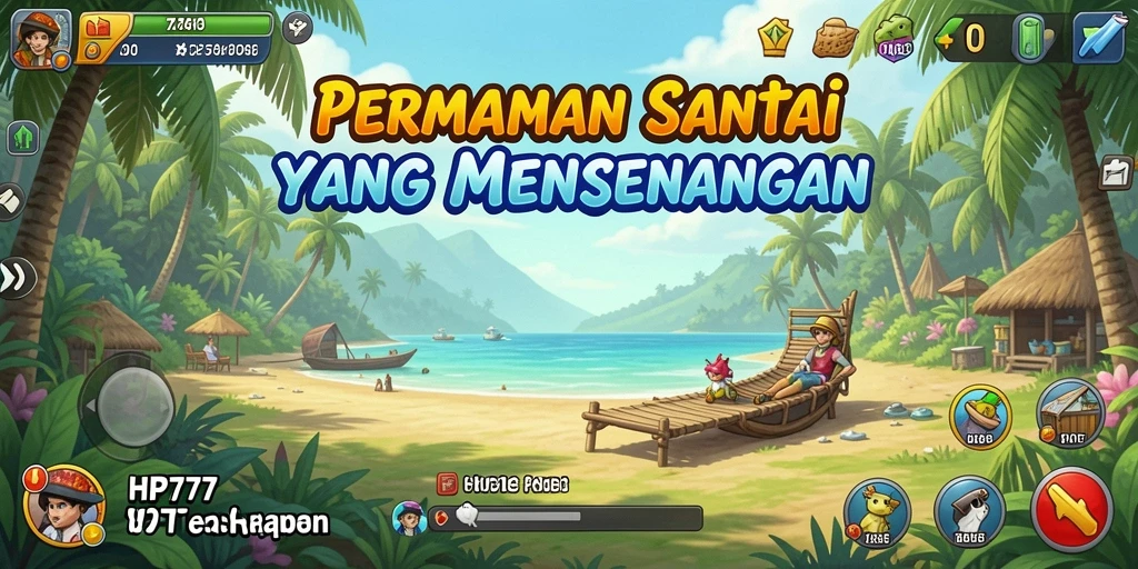 Tampilan gameplay HP777 yang seru dan penuh warna.