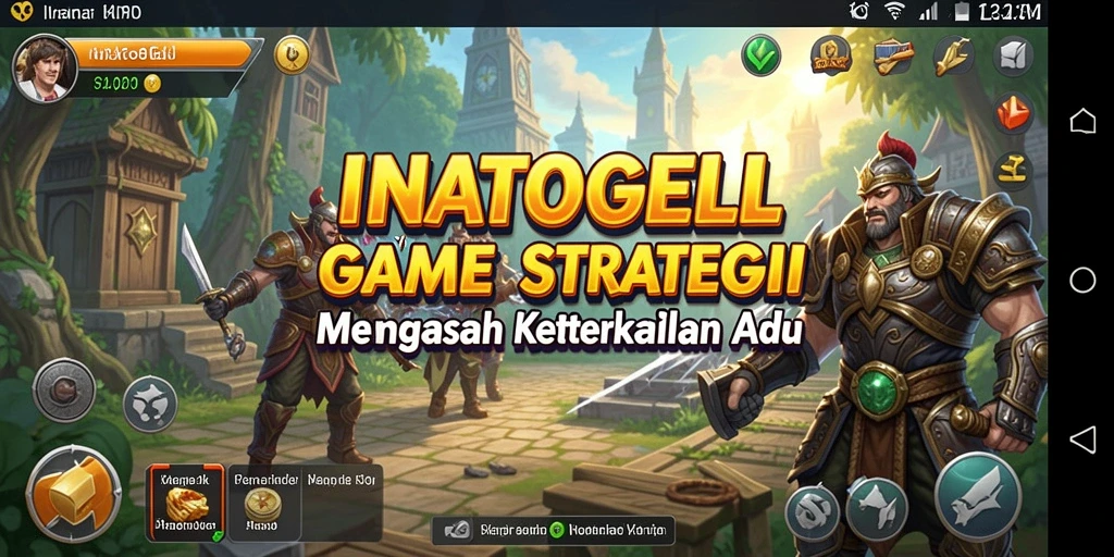 Tampilan menarik dari gameplay <strong>INATOGEL</strong> dengan aksi strategi yang seru.
