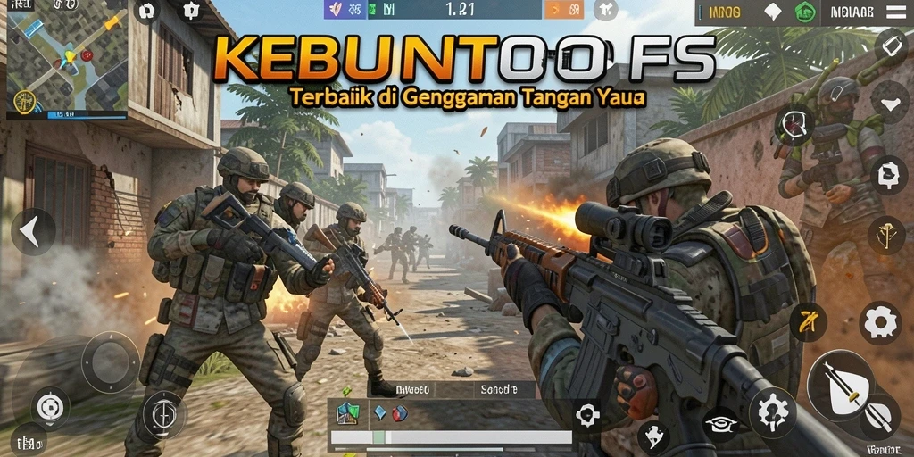 Tampilan aksi mendebarkan dalam gameplay KEBUNTOTO.