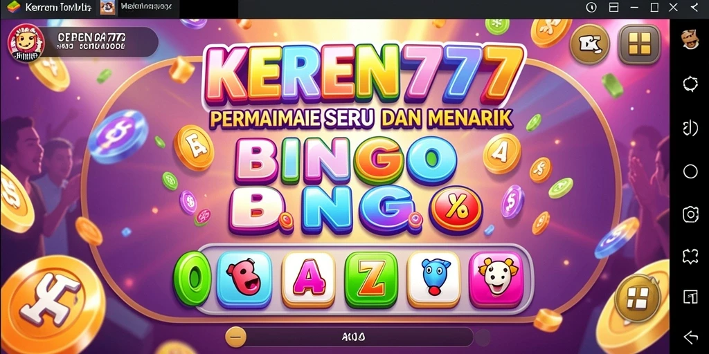 Tampilan gameplay Bingo di KEREN777 yang menarik dan interaktif.