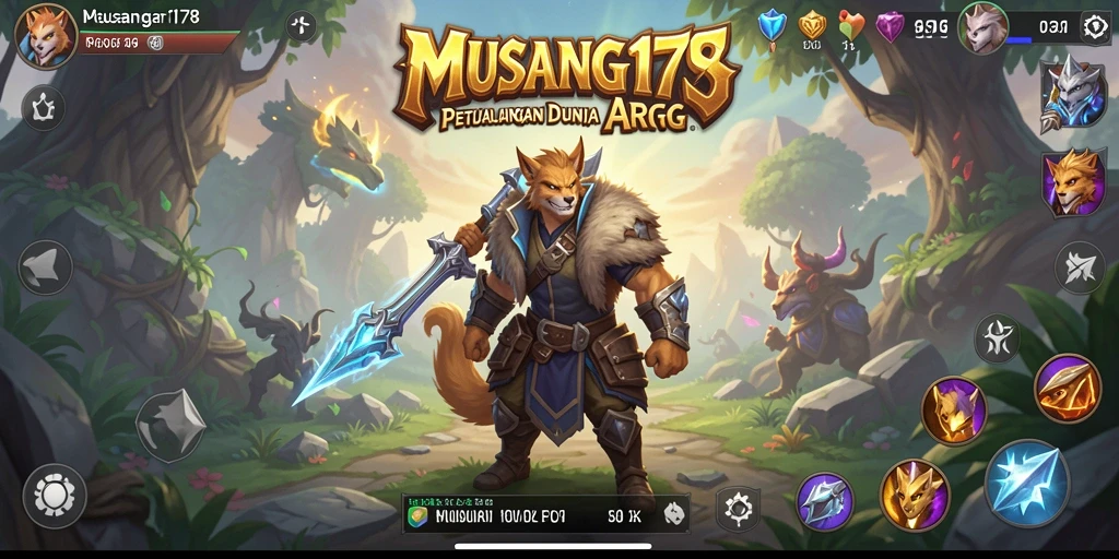 Gameplay seru dan aksi mendebarkan di MUSANG178.