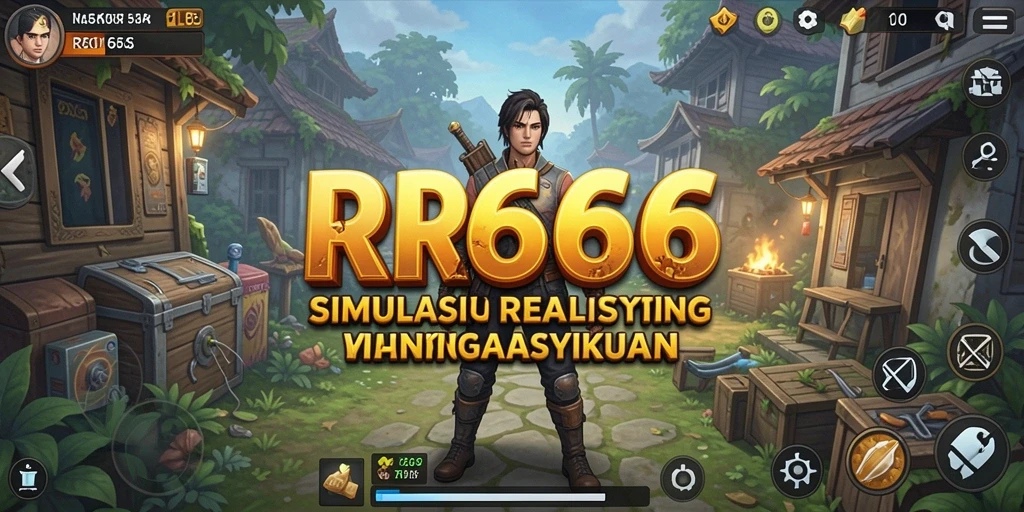 Screenshot dari gameplay RR666 yang menampilkan aksi simulasi yang seru.