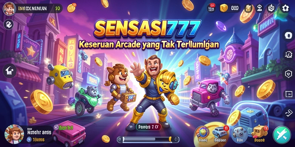 Tampilan gameplay SENSASI777 yang menarik dan penuh aksi.