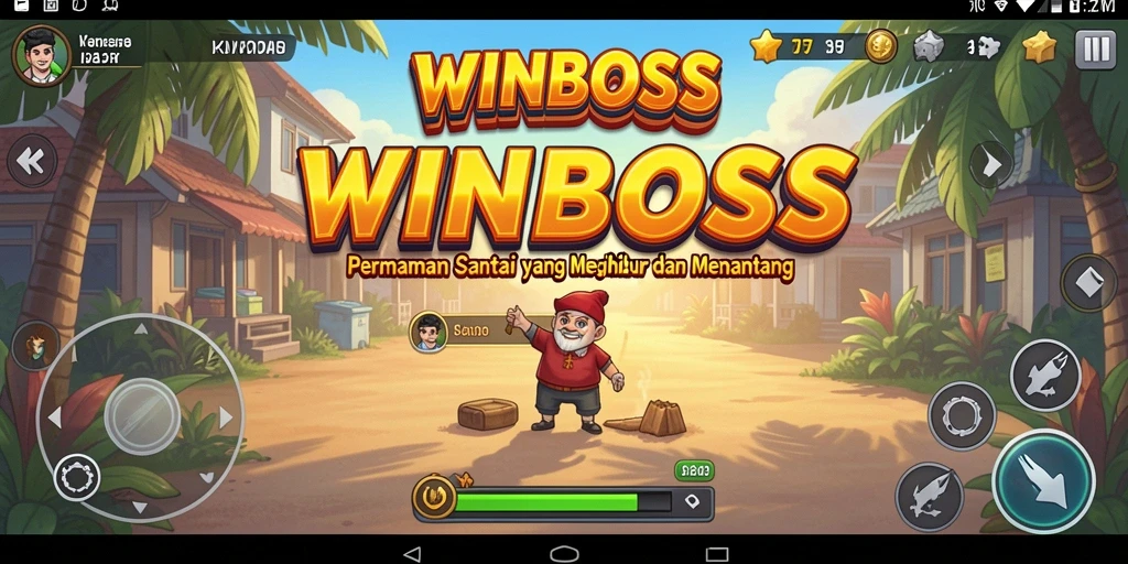 Tampilan gameplay WINBOSS yang menghibur dan penuh tantangan.